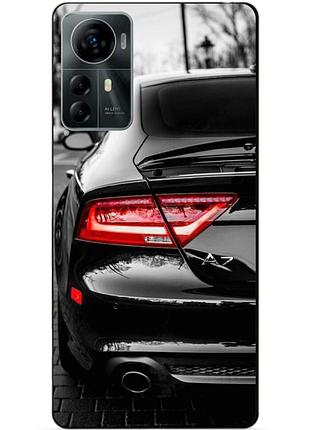 Силіконовий чохол бампер для zte blade a72s з малюнком audi ауді машина авто