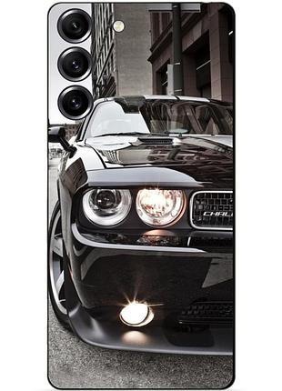 Силіконовий чохол бампер для samsung s20 fe з малюнком dodge додж машина авто
