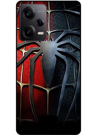 Силиконовый чехол бампер для xiaomi redmi note 12 pro 5g с рисунком человек паук spider man