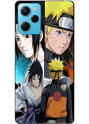 Силиконовый чехол бампер для xiaomi redmi note 12 pro speed edition с рисунком наруто узумаки naruto