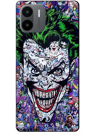 Силиконовый бампер чехол для xiaomi redmi a1/a2 с рисунком джокер