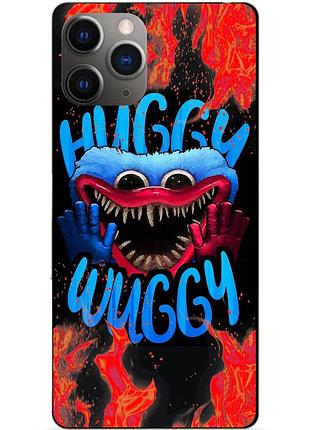 Силиконовый чехол бампер для iphone 11 pro с рисунком хагги вагги huggy wuggy
