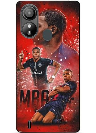 Силіконовий бампер чохол для zte blade l220 з малюнком мбаппе псж mbappe