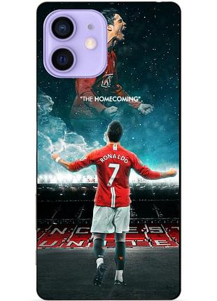 Силіконовий чохол бампер для iphone 12 з малюнком роналдо мю ronaldo