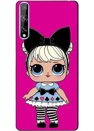 Силіконовий чохол бампер для huawei p smart s з малюнком лялька lol