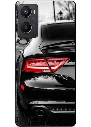 Силіконовий чохол бампер для oppo a96 з малюнком audi ауді машина авто