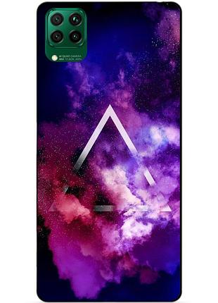 Силіконовий чохол бампер для huawei p40 lite з малюнком космос