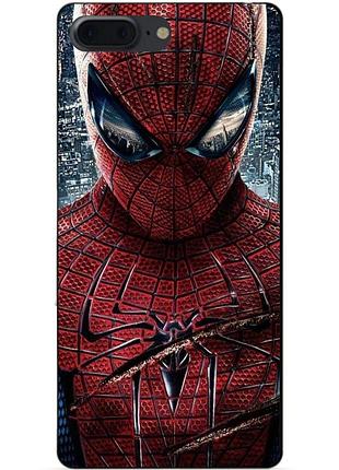 Силіконовий чохол бампер для iphone 7 plus людина-павук spider man