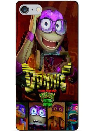 Силиконовый чехол бампер для iphone 6 plus с рисунком донни donnie черепашки ниндзя