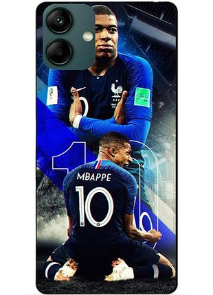 Силіконовий бампер чохол для samsung a04 з малюнком mbappe франція