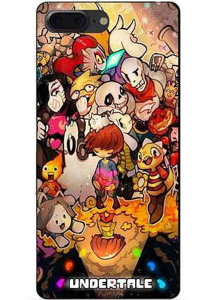 Силіконовий чохол бампер для iphone 8 plus з малюнком андертейл undertale
