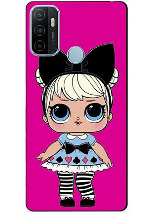 Силіконовий бампер чохол для oppo a53 з малюнком лялька lol