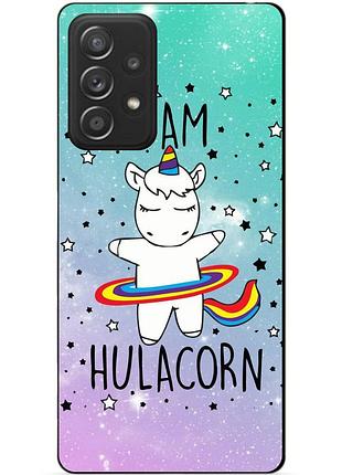 Силіконовий чохол бампер для samsung a33 5g з малюнком єдиноріг поні
