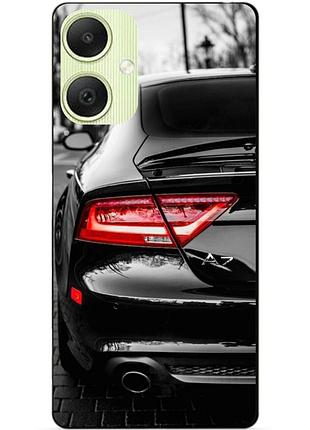 Силиконовый чехол бампер для samsung a05 с рисунком audi ауди машина авто