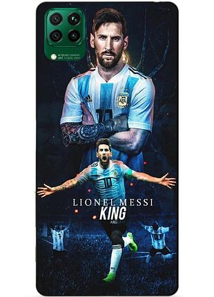 Силіконовий чохол бампер для huawei p40 lite з малюнком messi аргенитина