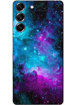 Силіконовий чохол бампер для samsung s23 plus з малюнком галактика космос