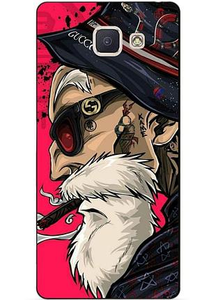 Силиконовая накладка для samsung j5 prime galaxy g570 с картинкой дед