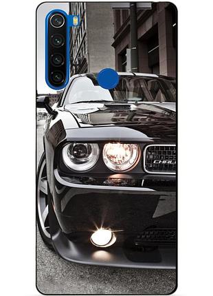 Силіконовий чохол бампер для xiaomi redmi note 8t з малюнком dodge