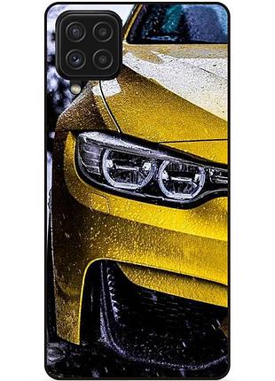 Силіконовий чохол бампер для samsung m33 з малюнком bmw бмв машина авто