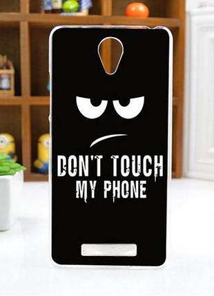 Чехол силиконовый бампер для xiaomi redmi note 2 с рисунком краски 6