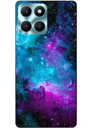 Силіконовий чохол бампер для huawei honor x6a з малюнком галактика космос