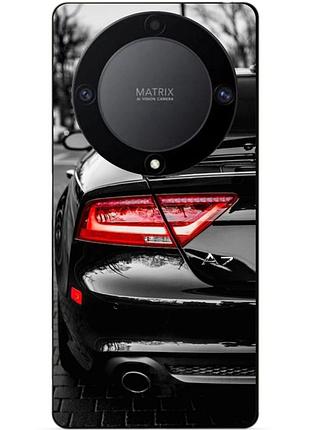 Чехол силиконовый бампер для huawei honor magic 5 lite 5g с рисунком audi ауди машина авто