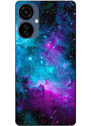 Силіконовий чохол бампер для tecno camon 19 neo з малюнком галактика космос