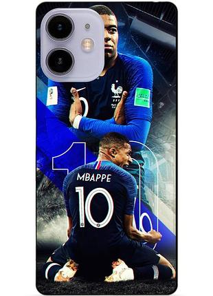 Силіконовий бампер чохол для iphone 11 з малюнком mbappe франція мбаппе
