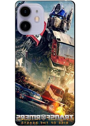 Силіконовий чохол бампер для iphone 11 з малюнком оптимус прайм трансформери