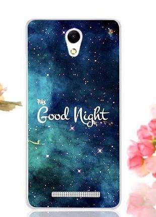 Силиконовый чехол бампер для xiaomi redmi note 2 с рисунком индеец 3