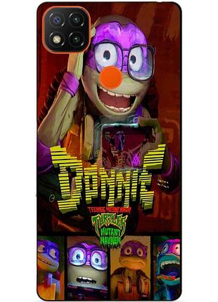 Силіконовий чохол бампер для xiaomi redmi 9c з малюнком донні donnie черепашки ніндзя