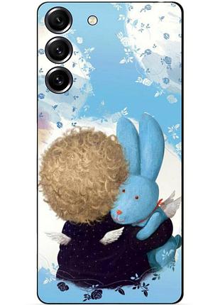 Силиконовый чехол бампер для samsung s20 fe с рисунком любимый зайка гапчинская