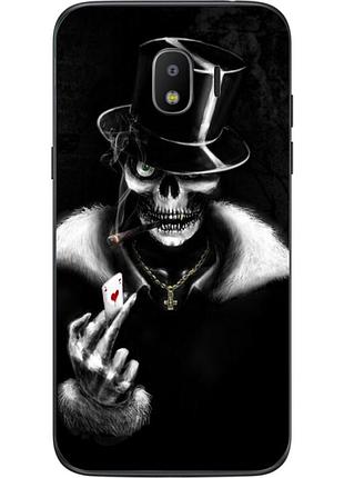 Чохол силіконовий для samsung j4 galaxy j400 з малюнком карта