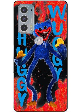 Силіконовий чохол бампер для motorola edge 20 з малюнком huggy wuggy хаггі вагі