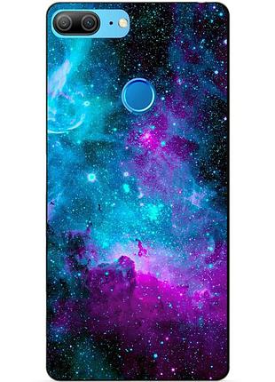 Чехол силиконовый для huawei honor 9 lite с рисунком млечный путь