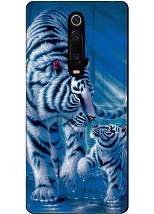 Чохол силіконовий для xiaomi mi 9t/k20/mi 9t pro/k20 pro з малюнком тигри