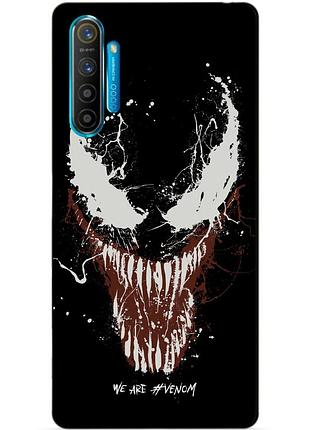 Силіконовий чохол бампер для realme xt з малюнком веном