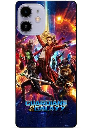 Силиконовый чехол бампер для iphone 11 с картинкой стражи галактики guardians of the galaxy