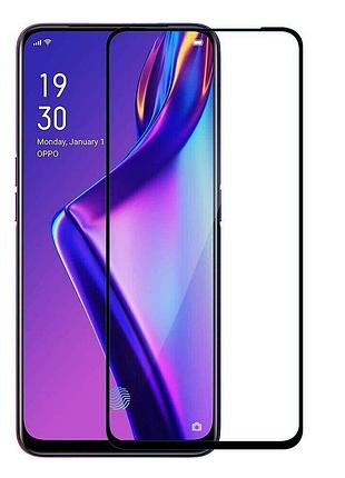 Захисне скло full glue для realme 6 pro чорне 5d