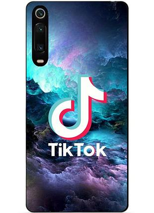 Чохол силіконовий для xiaomi mi 9t/mi 9t pro з малюнком tik tok