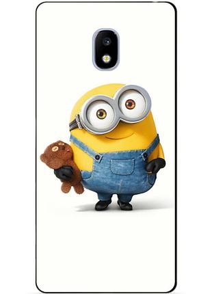 Силіконовий чохол для samsung j3 2017j330 з малюнком міньйон боб