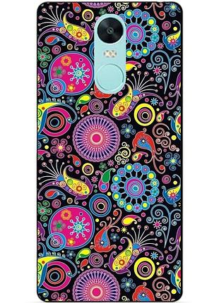 Силіконовий чохол для xiaomi redmi note 4x з малюнком східні візерунки