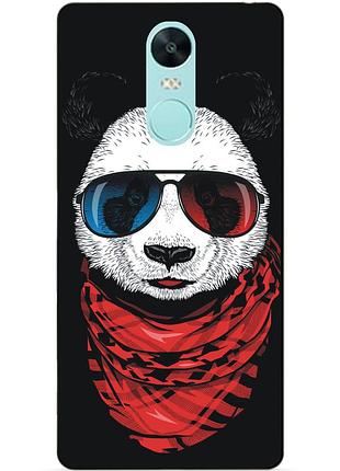 Силиконовый чехол для xiaomi redmi note 4x с рисунком панда