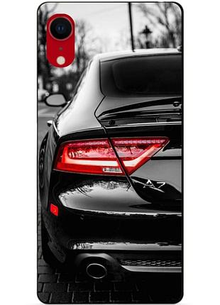 Силіконовий чохол бампер для iphone xr з малюнком audi ауді машина авто