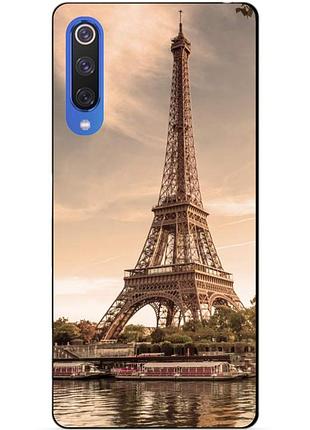 Чохол силіконовий для xiaomi mi 9 se з малюнком париж