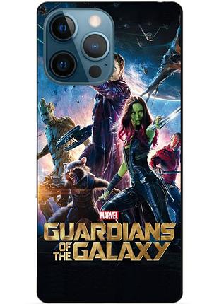 Силиконовый чехол бампер для iphone 13 pro стражи галактики guardians of the galaxy