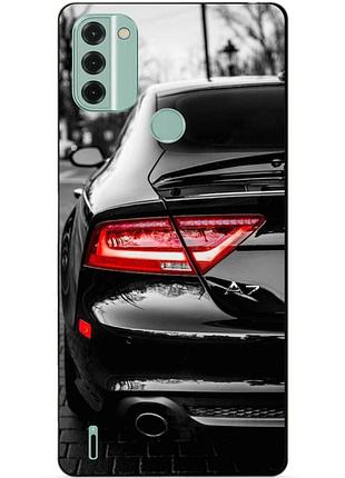 Силіконовий чохол бампер для nokia c31 з малюнком audi ауді машина авто