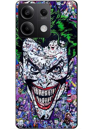Силіконовий чохол бампер для xiaomi redmi note 13 5g з малюнком джокер joker