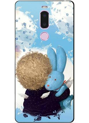 Силиконовый чехол для meizu note 8 с рисунком гапчинская зайка