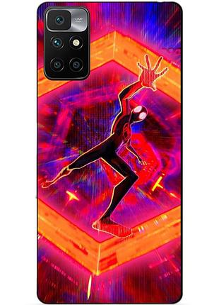 Силіконовий бампер чохол для xiaomi redmi 10 з картинкою spider man